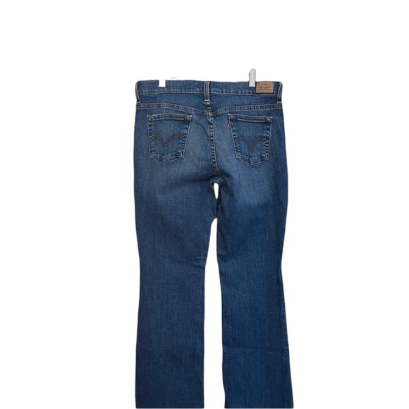 Levi’s 515 Low Rise Boot Cut Jeans Size 6 Short Women’s Jeans Medium Wash Denim - Picture 9 of 9